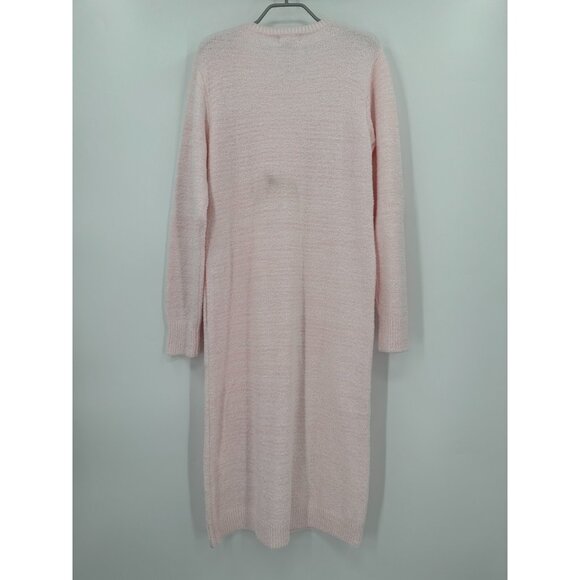 Softies Marshmallow Crew Neck Lounger Pajama Gown w Pockets sz S/M Blush Pink* - Picture 5 of 9